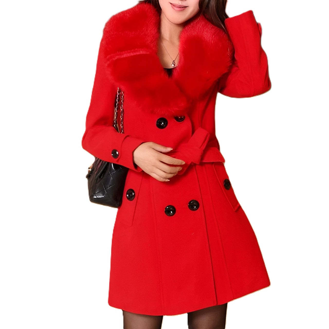 Rachel - Cappotto In Lana Caldo e Raffinato