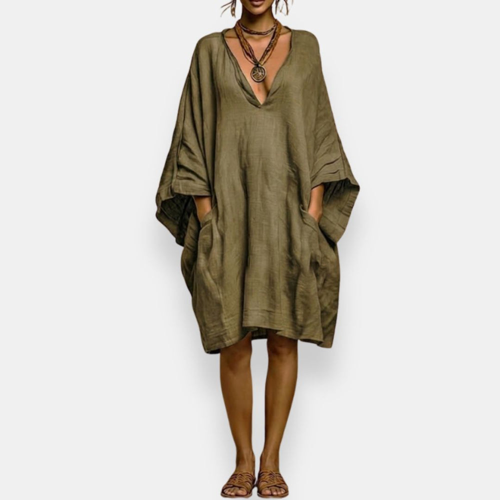 Diaraye | Abito Oversize A Vita Bassa