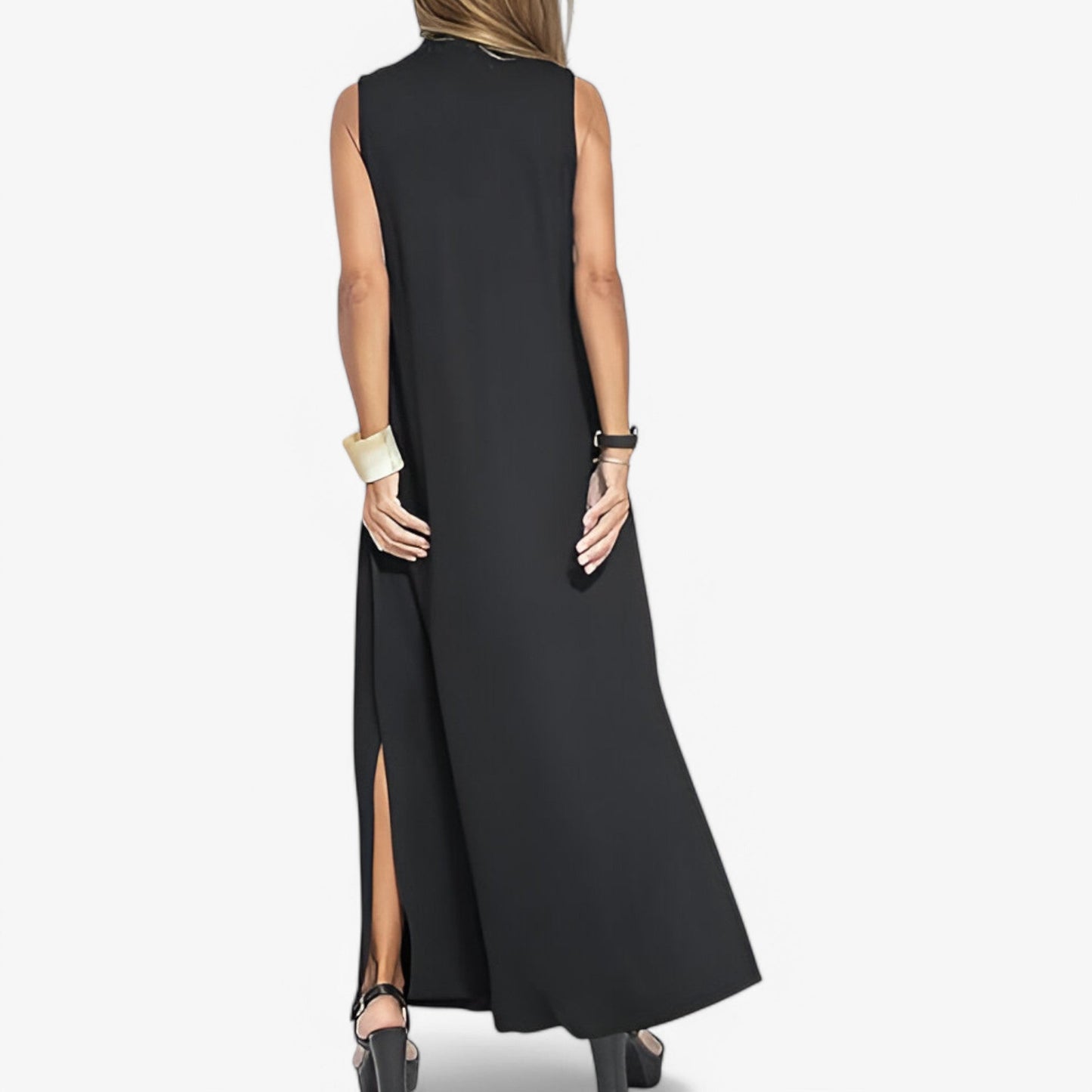 Helen | Abito Lungo Con Cardigan In Omaggio