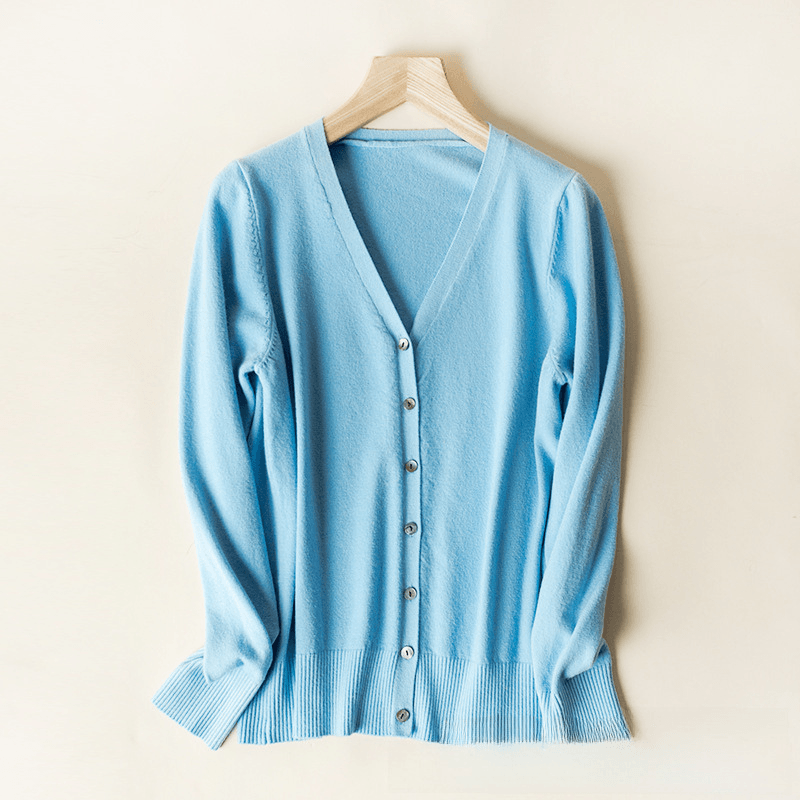 Carlotta | Cardigan In Cotone Artigianale