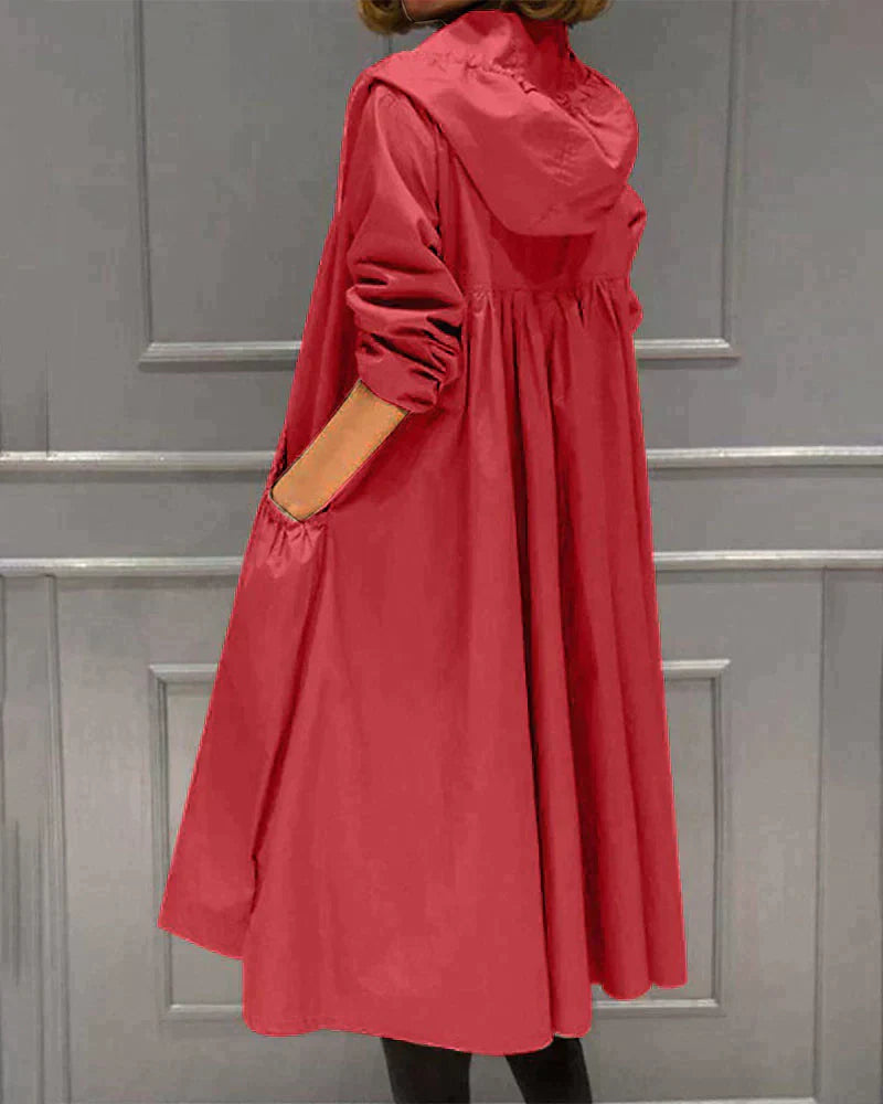 Celeste - Impermeabile Chic Autunnale per Donna