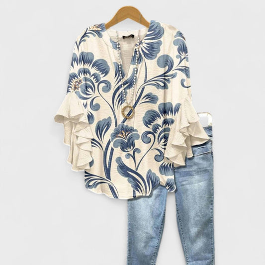 Lina – Blusa Leggera Da Giorno
