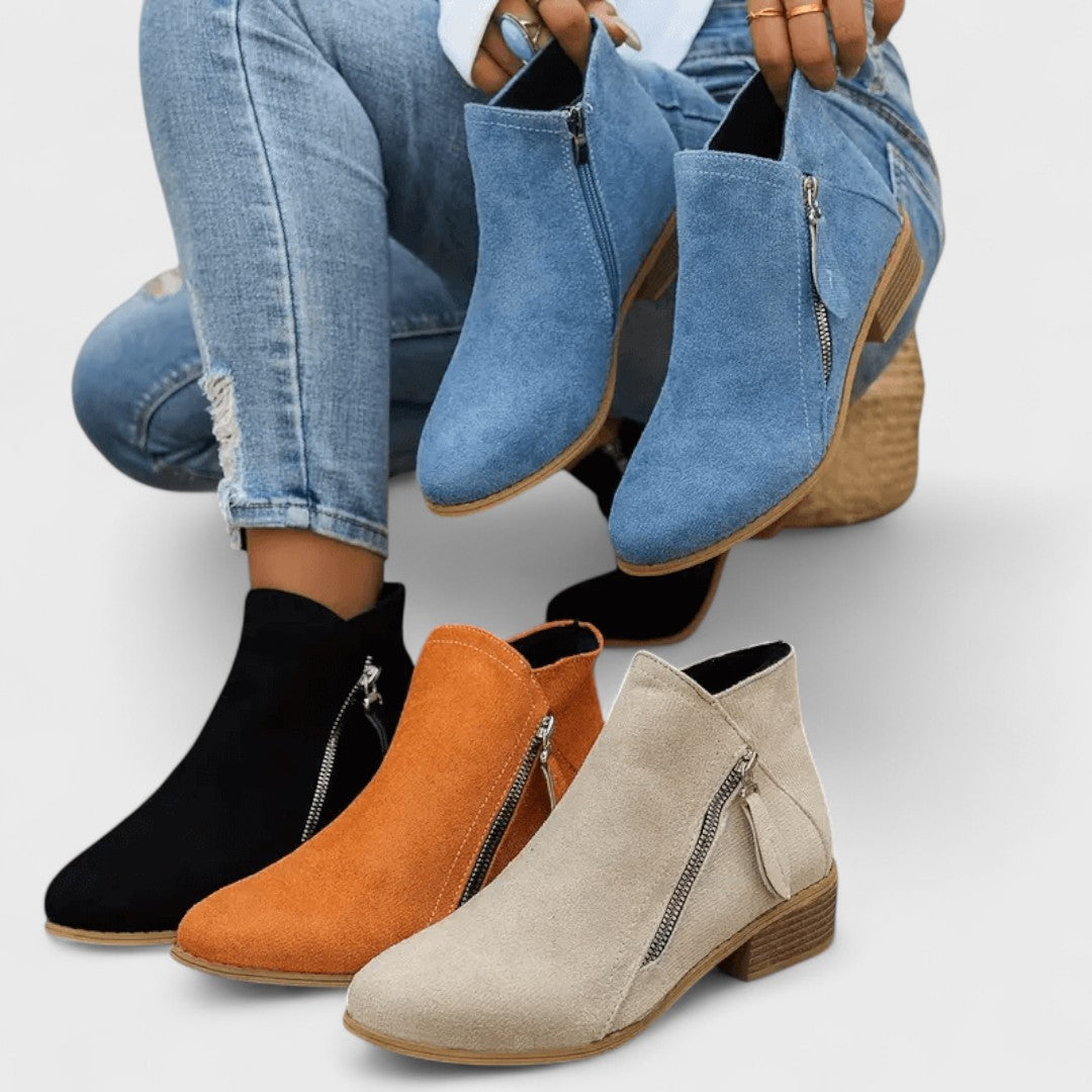 Fiora - Stivali Vintage In Stile Classico