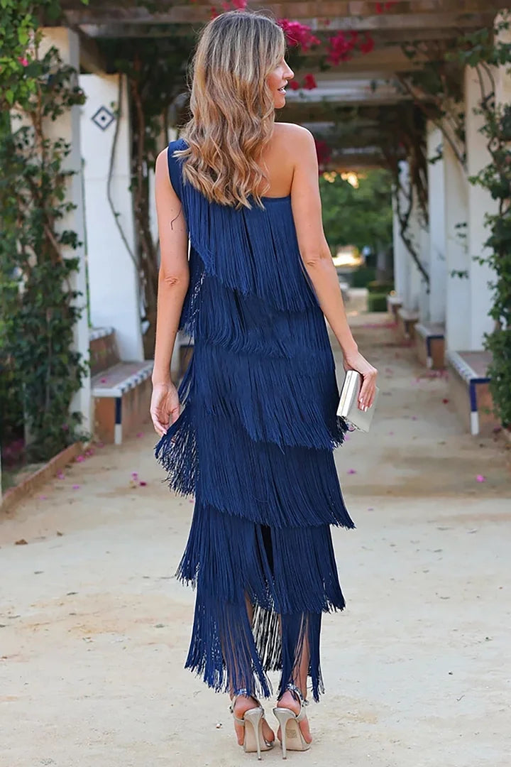 Abito Maxi Donna | Monospalla & Effetto Movimento