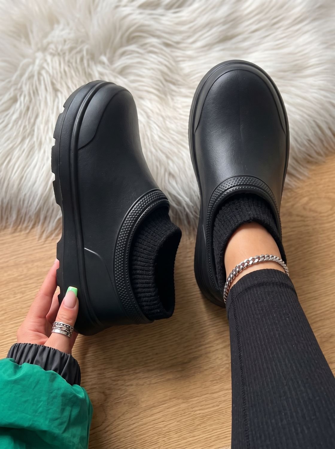 Andreas | Herren Slip-on Socken-Sneaker mit rutschfester Plateausohle 5