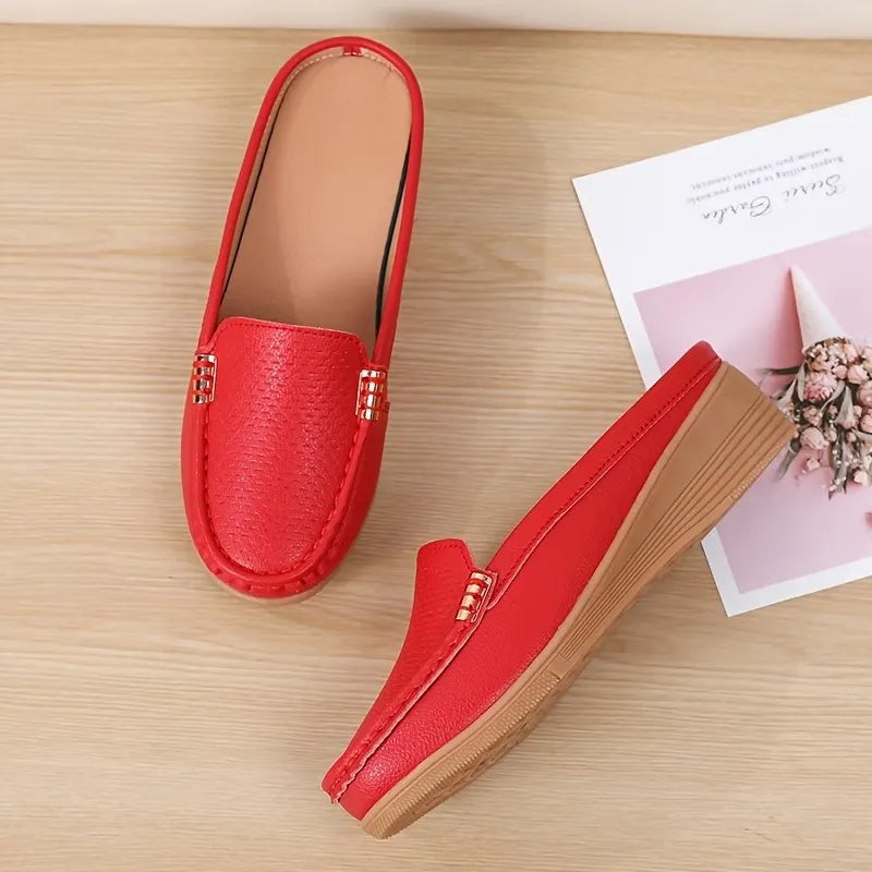 Lena | Mule Mocassino Comode Con Plantare Confortable