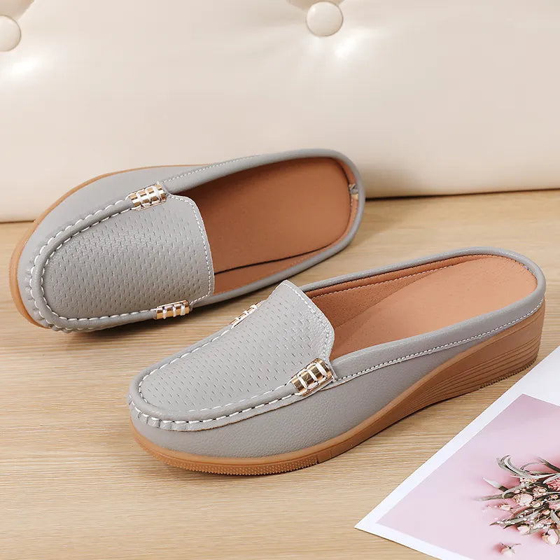 Lena | Mule Mocassino Comode Con Plantare Confortable
