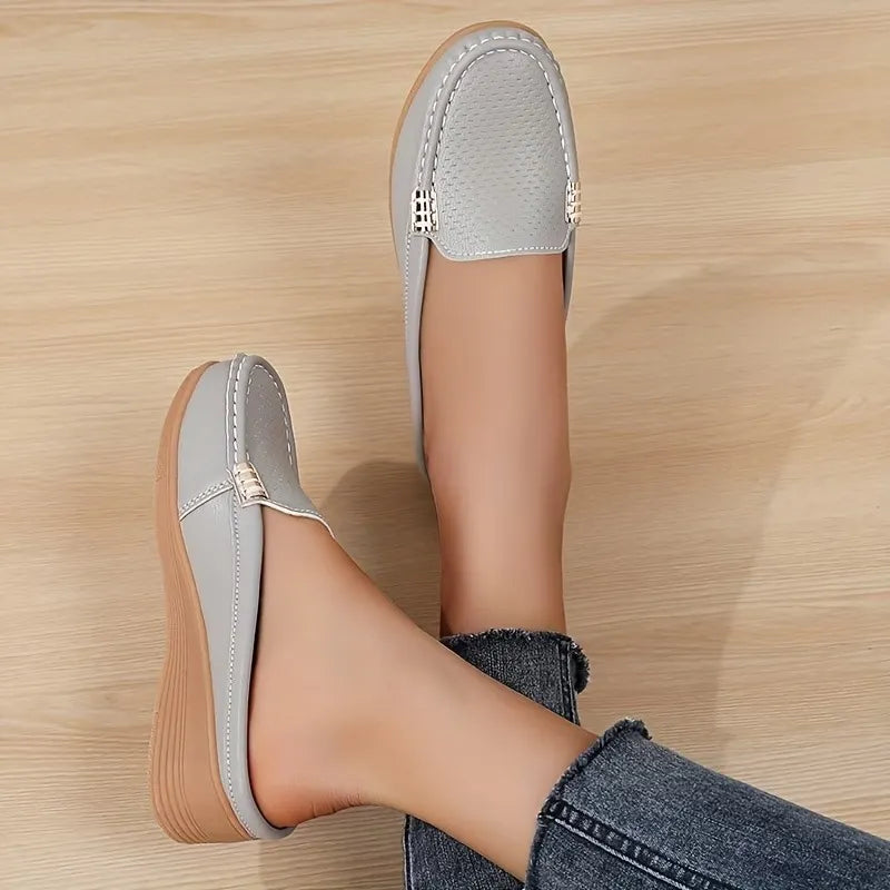 Lena | Mule Mocassino Comode Con Plantare Confortable