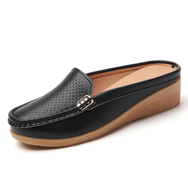 Lena | Mule Mocassino Comode Con Plantare Confortable