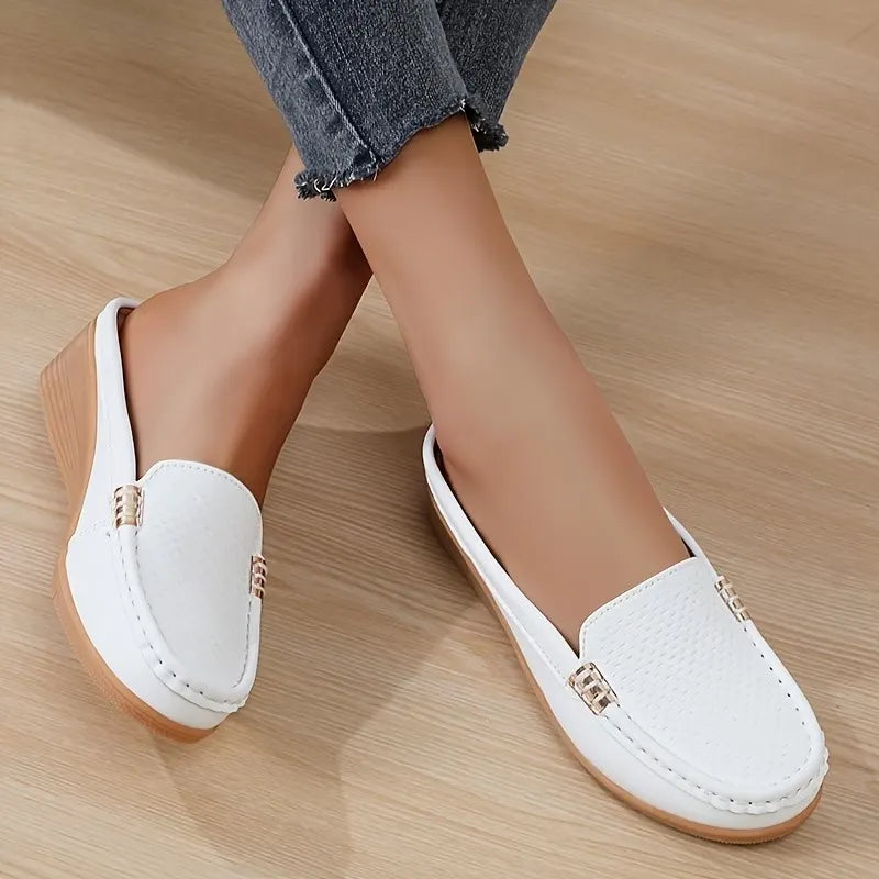 Lena | Mule Mocassino Comode Con Plantare Confortable
