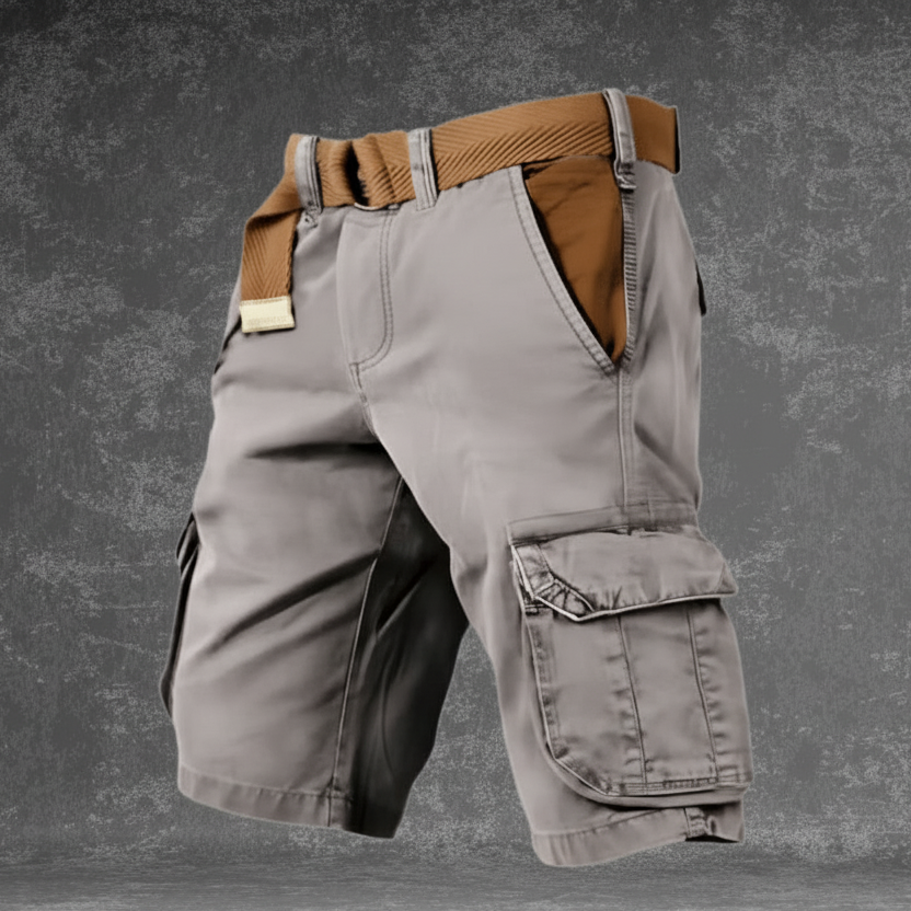 Abramo | Comodi Pantaloncini Cargo Da Uomo Con Molte Tasche