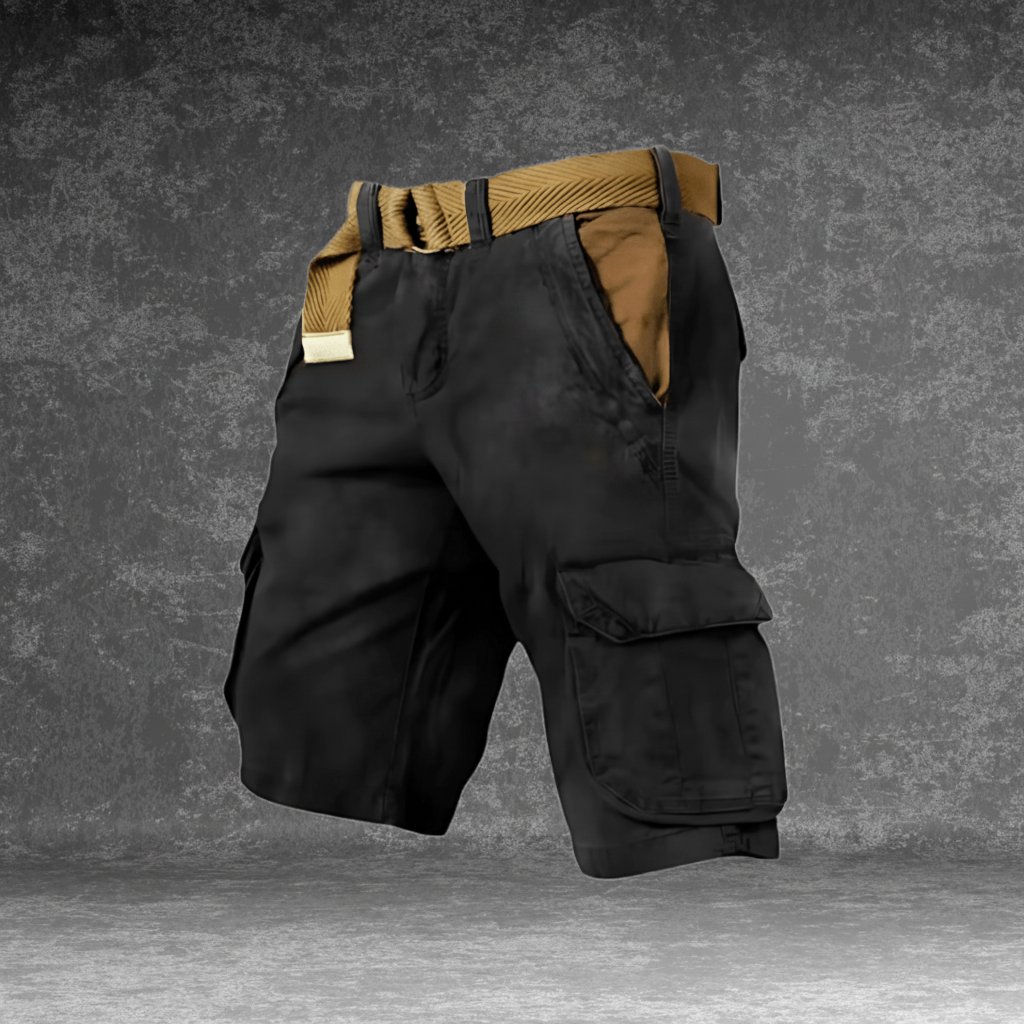 Abramo | Comodi Pantaloncini Cargo Da Uomo Con Molte Tasche