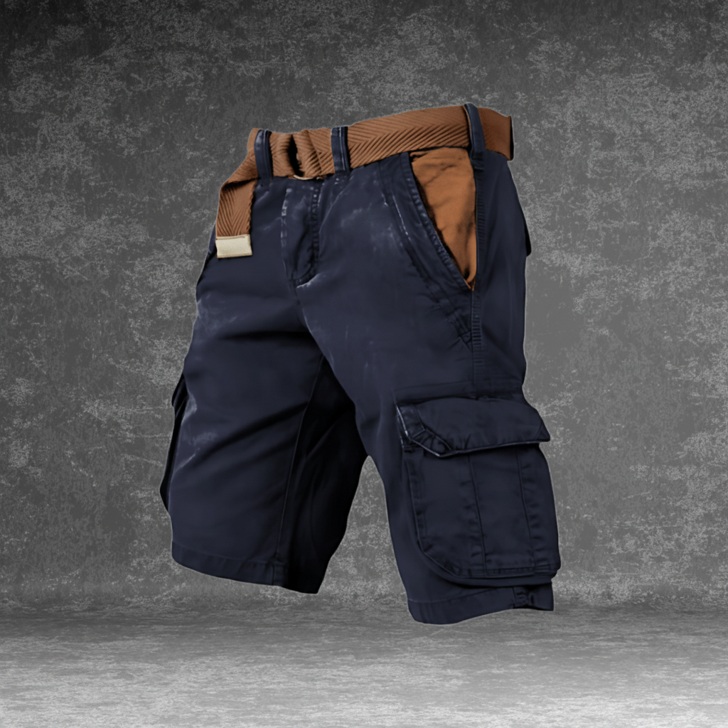 Abramo | Comodi Pantaloncini Cargo Da Uomo Con Molte Tasche