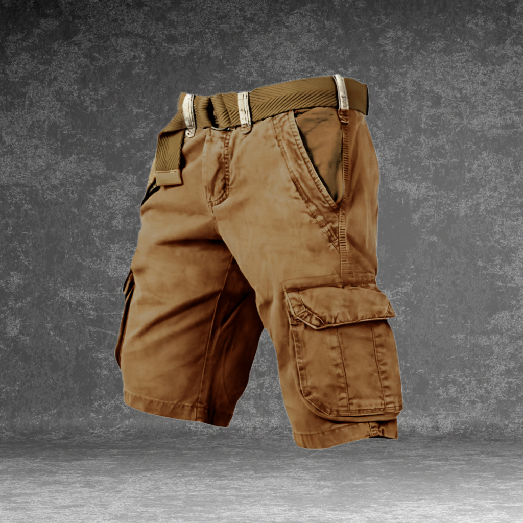 Abramo | Comodi Pantaloncini Cargo Da Uomo Con Molte Tasche