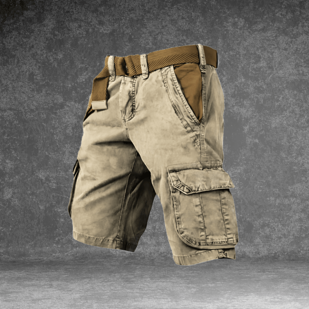 Abramo | Comodi Pantaloncini Cargo Da Uomo Con Molte Tasche