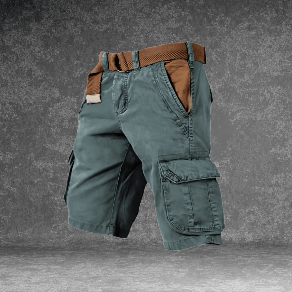 Abramo | Comodi Pantaloncini Cargo Da Uomo Con Molte Tasche
