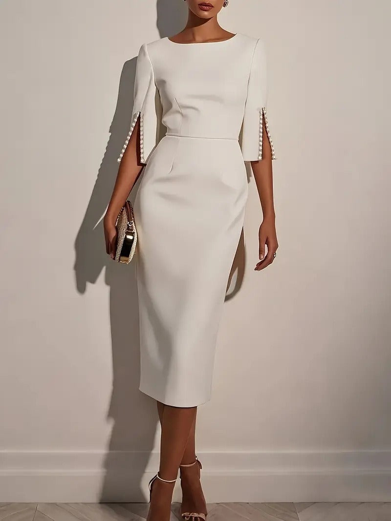Dareva | Abito Tubino Midi Elegante