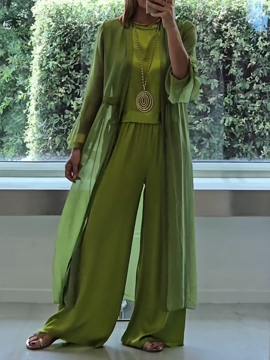 Eldra | Completo Elegante Con Pantaloni A Gamba Larga