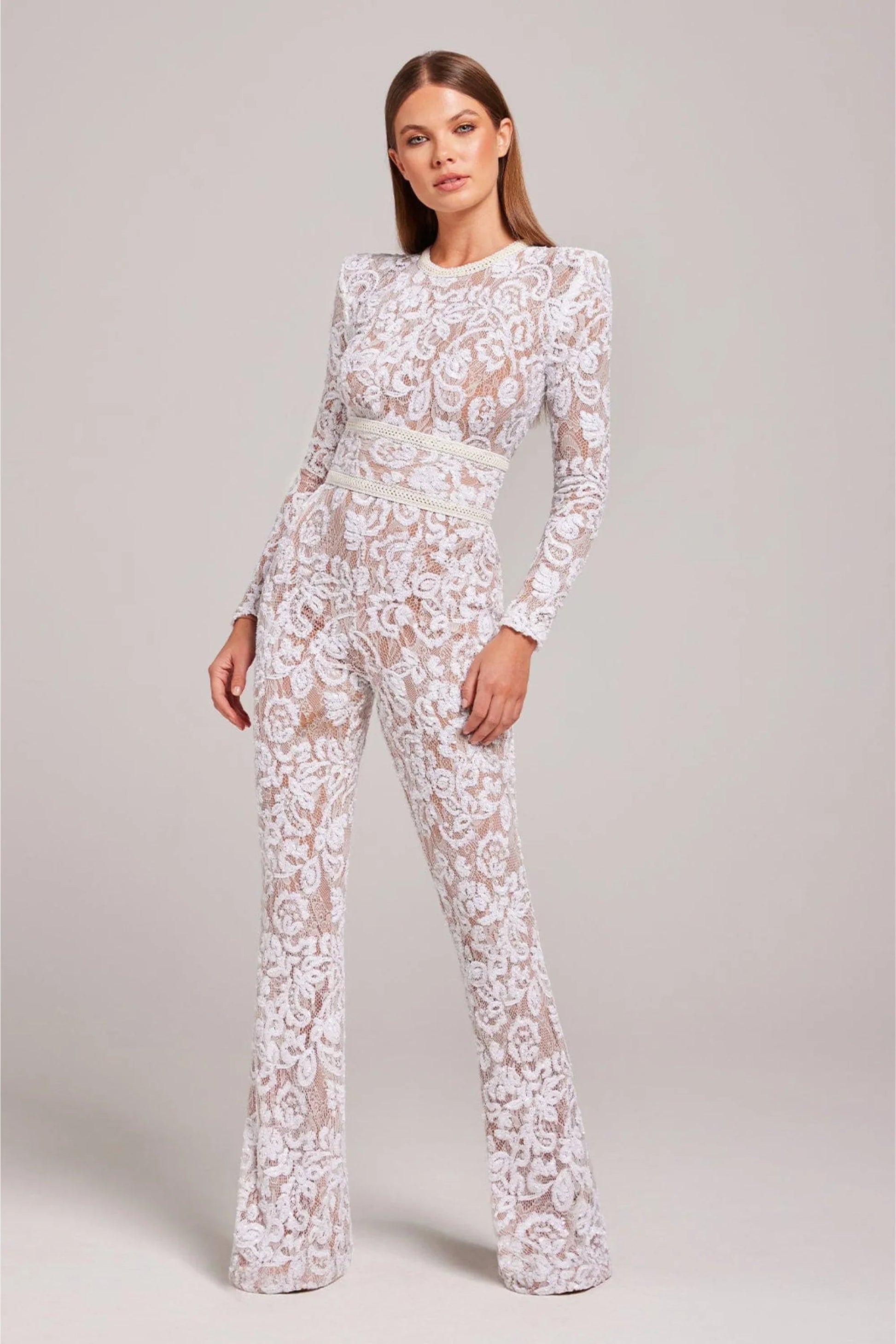 Gira | Tuta in Pizzo Elegante