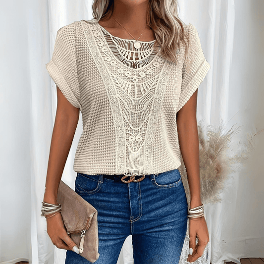 Rowena | Elegante Camicetta In Stile Ibiza