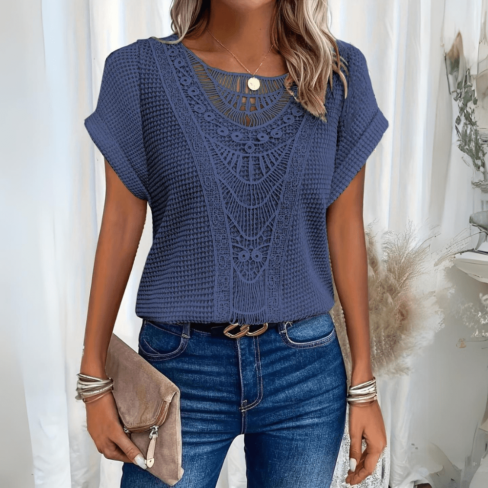 Rowena | Elegante Camicetta In Stile Ibiza
