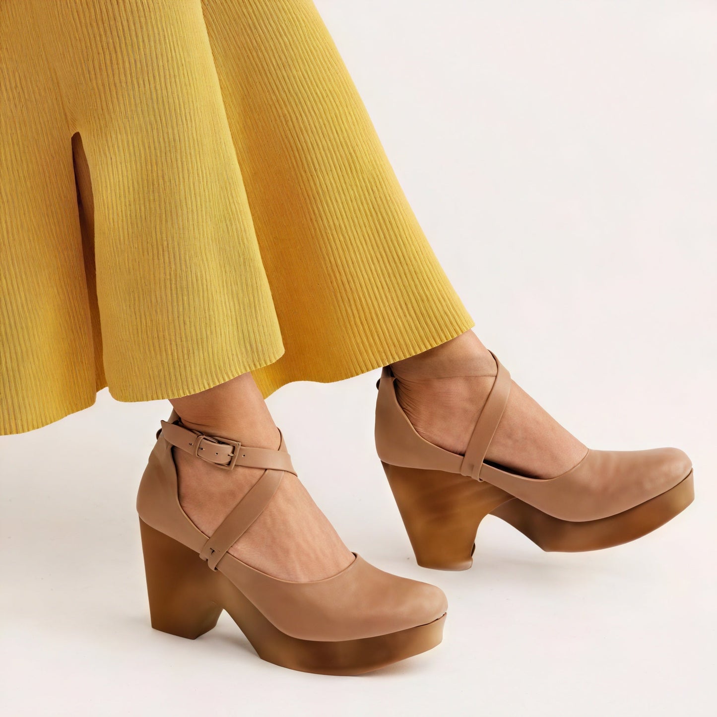 Heidi - Sandali Platform Donna con Cinturino Elegante