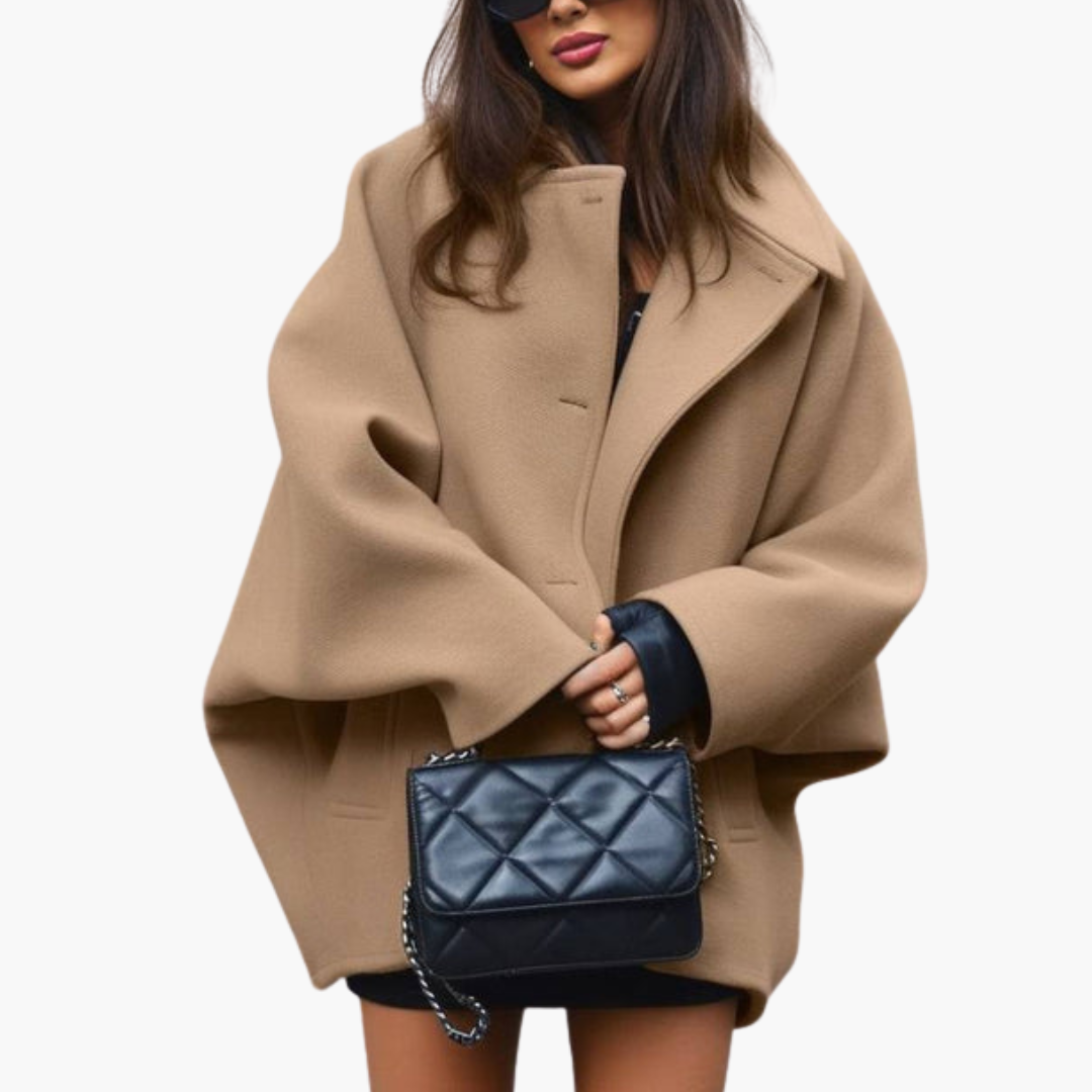 Lorenza - Cappotto Donna in Lana con Bottoni value 