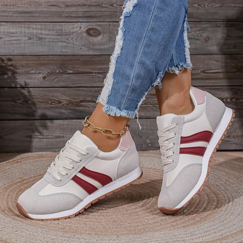 Marlene | Damen Orthopädische Schnürsenkel-Sneaker mit Gedämpfter Einlegesohle 1