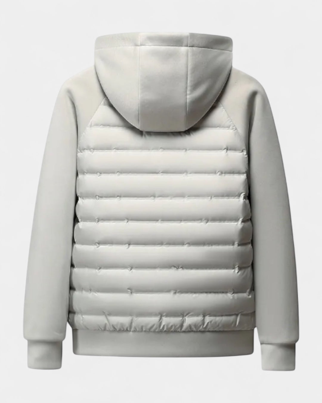 Men's Hooded Jacket | Hybrid Softshell Puffer