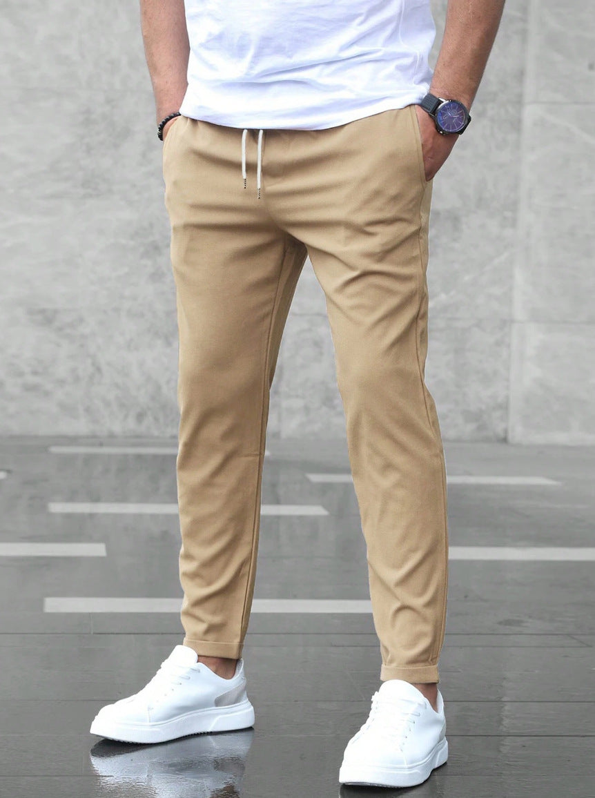 Bronko | Pantaloni Casual Premium Leggeri a Gamba Dritta
