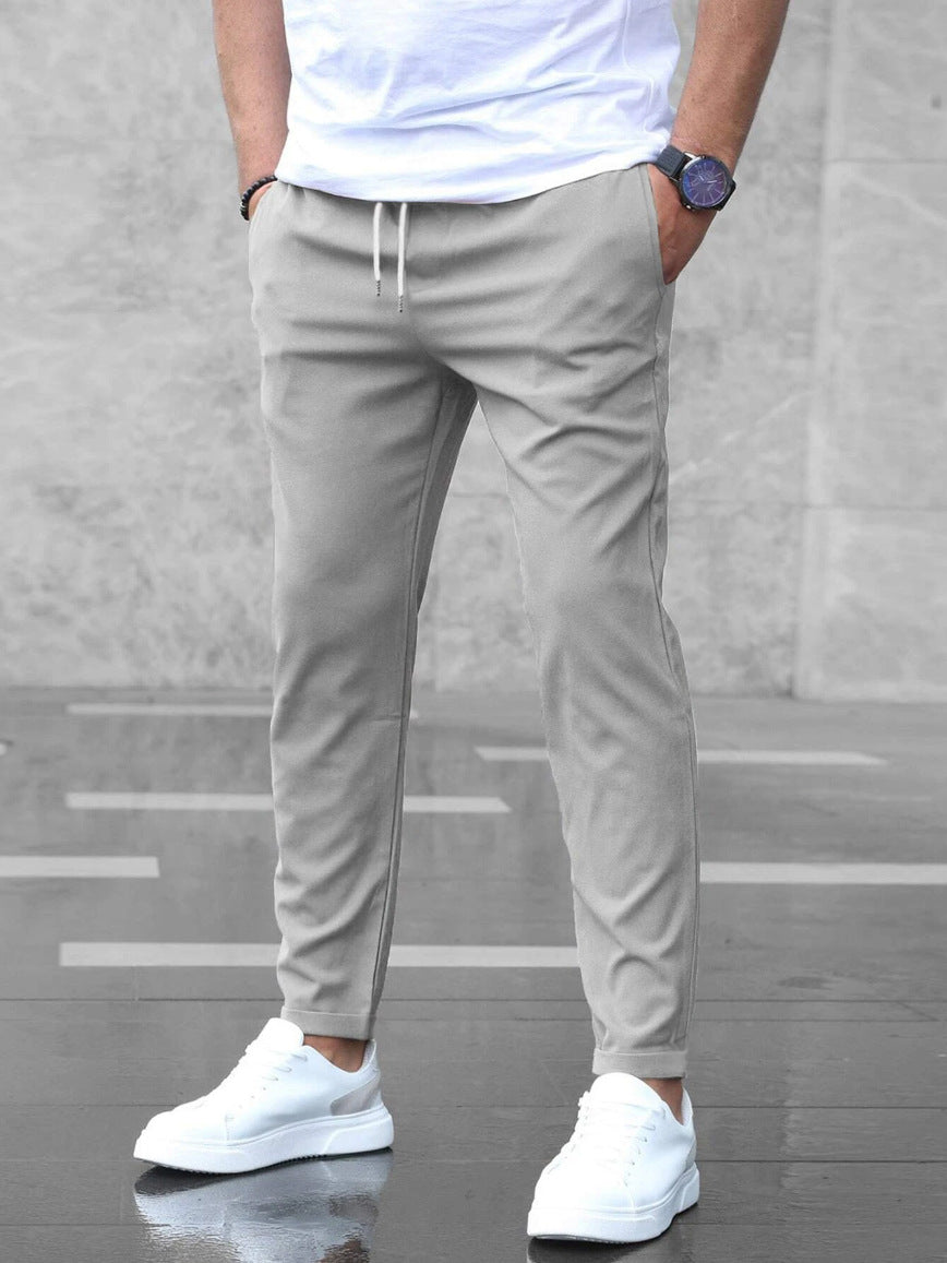 Bronko | Pantaloni Casual Premium Leggeri a Gamba Dritta