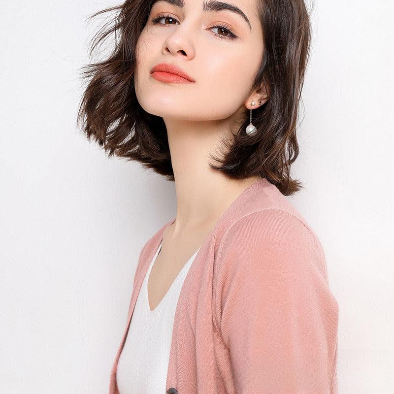 Carlotta | Cardigan In Cotone Artigianale