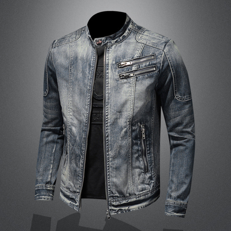 Stefano | Giacca Di Jeans Vintage Qualità Premium