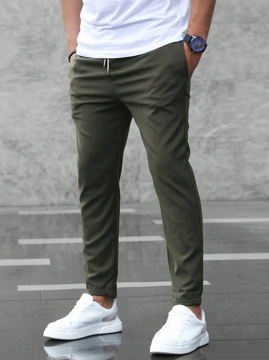 Bronko | Pantaloni Casual Premium Leggeri a Gamba Dritta