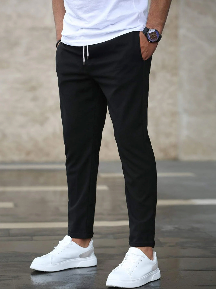 Bronko | Pantaloni Casual Premium Leggeri a Gamba Dritta