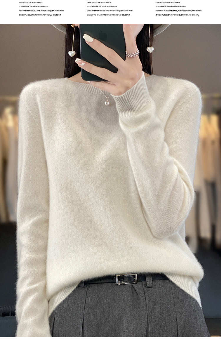 Sara | Maglione In Pura Lana e Cashmere