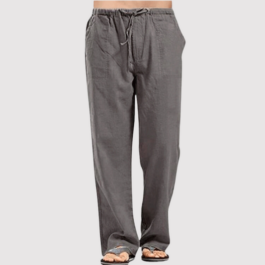 Oliver | Pantaloni in Cotone e Lino uomo