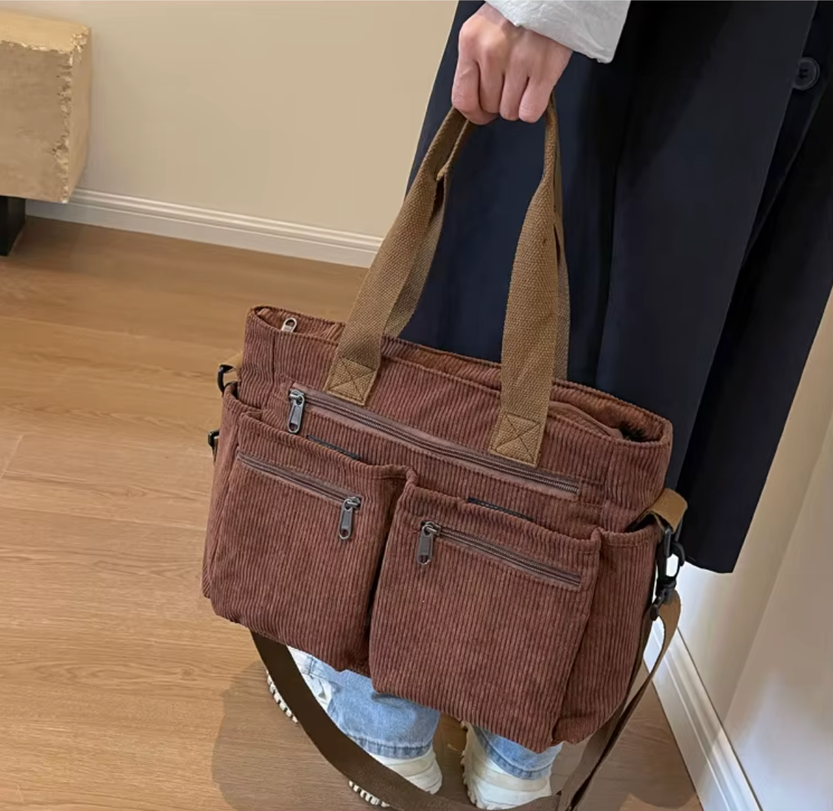 Bani | Borsa A Tracolla Con Diverse Tasche