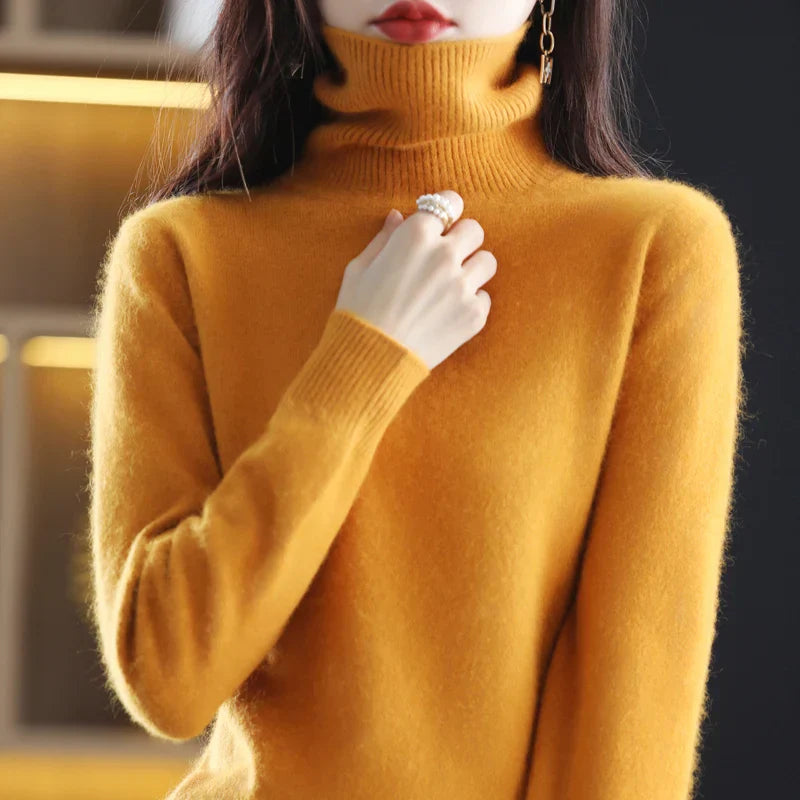 Letizia | Maglione Dolcevita In Cashmere