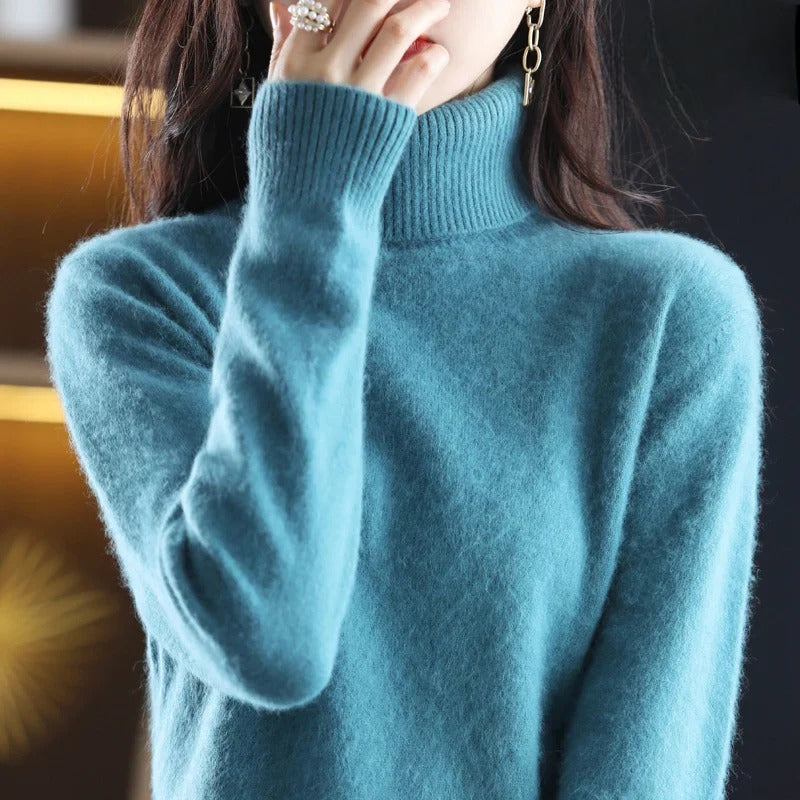 Letizia | Maglione Dolcevita In Cashmere