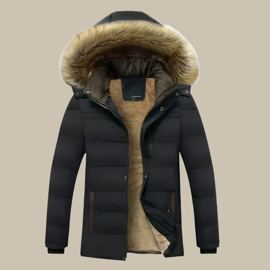 Barbor | Giacca Invernale Lunga e Calda Impermeabile Da Uomo