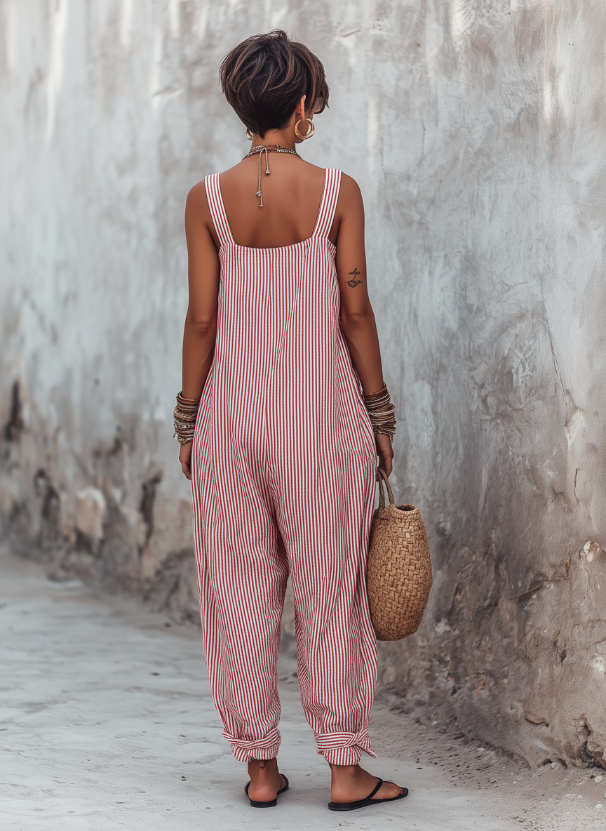 Tuta Estiva Donna | Taglio Morbido & Stile Boho
