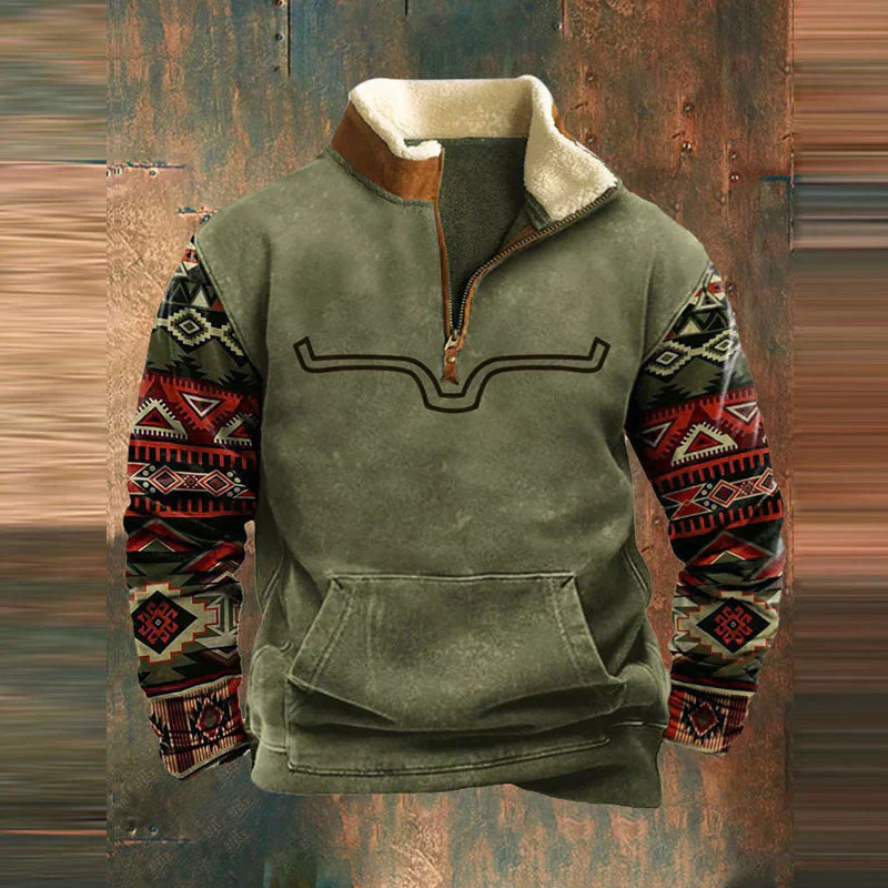 Markus | Maglione con Zip al Quarzo