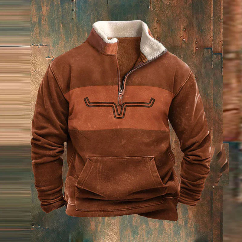 Markus | Maglione con Zip al Quarzo