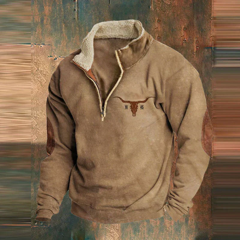 Markus | Maglione con Zip al Quarzo