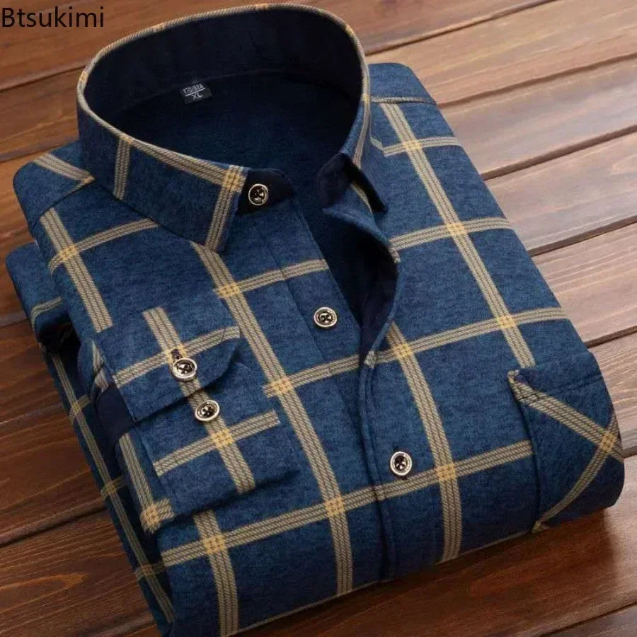 Virelle | Camicia Invernale In Flanella Da Uomo
