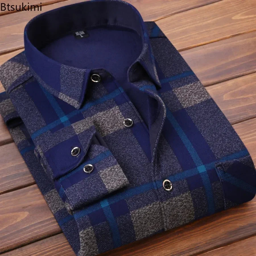 Virelle | Camicia Invernale In Flanella Da Uomo