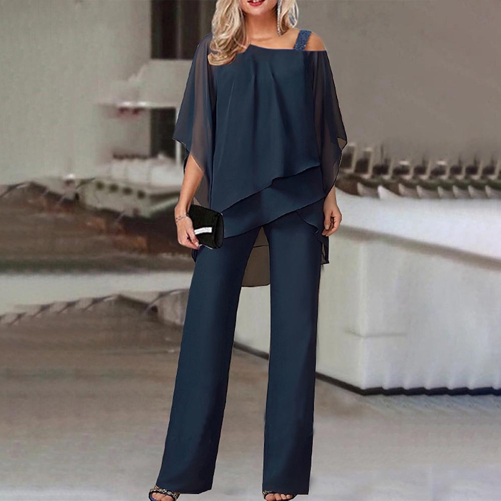 Eva | Elegante Due Pezzi Con Spalla Fredda
