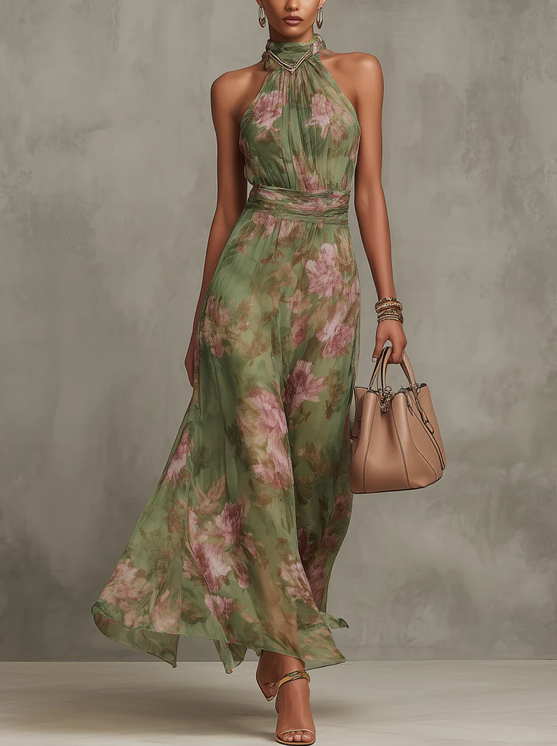 Livia | Abito Halter Elegante