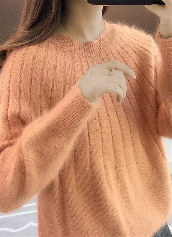 Ania - Soffice Maglione Lavorato a Maglia Di Cashmere